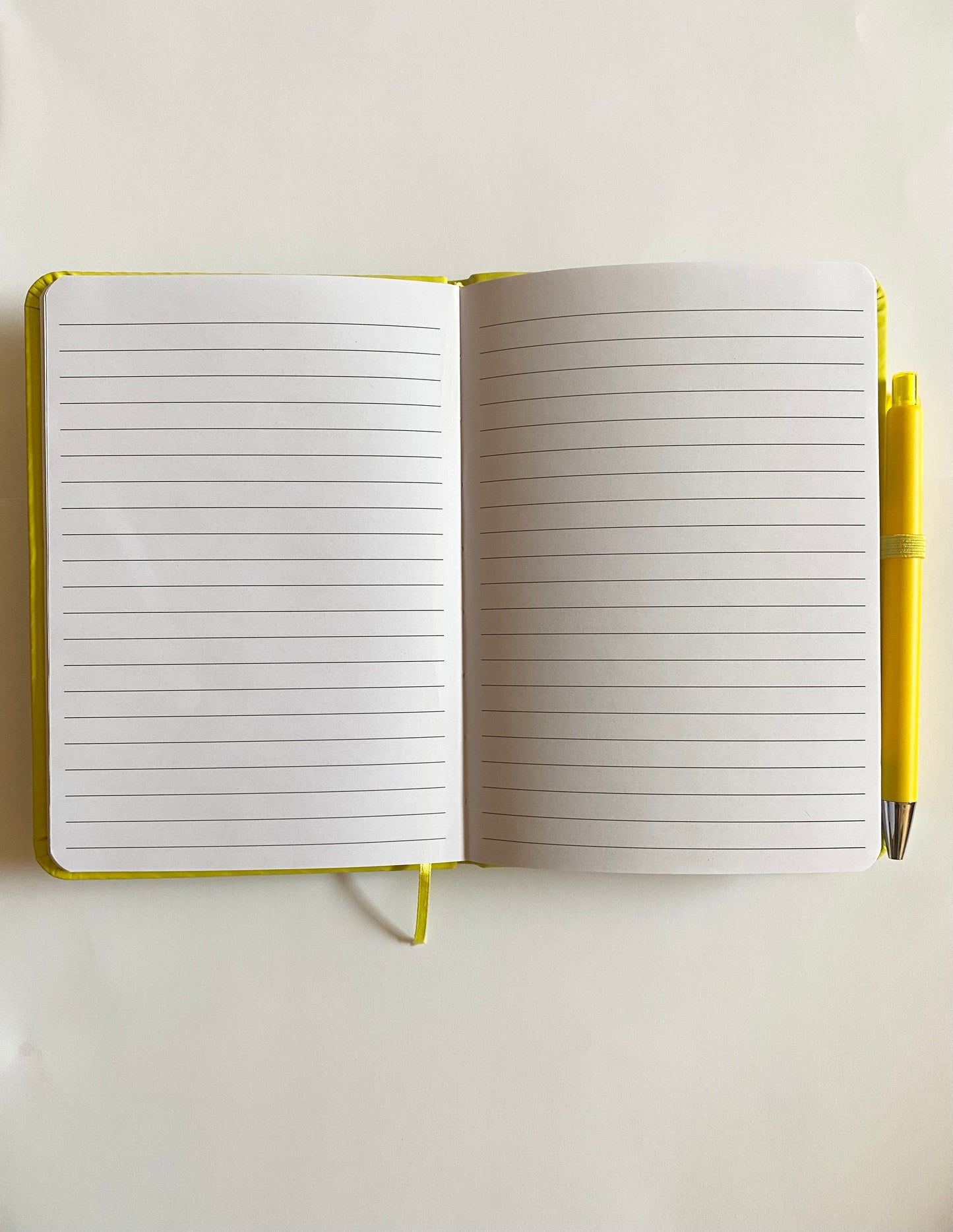 Yellow Happy Feelings notebook/journal
